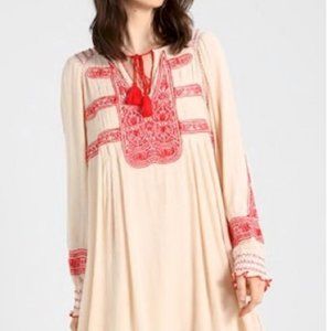 Free People cashmere boho dress